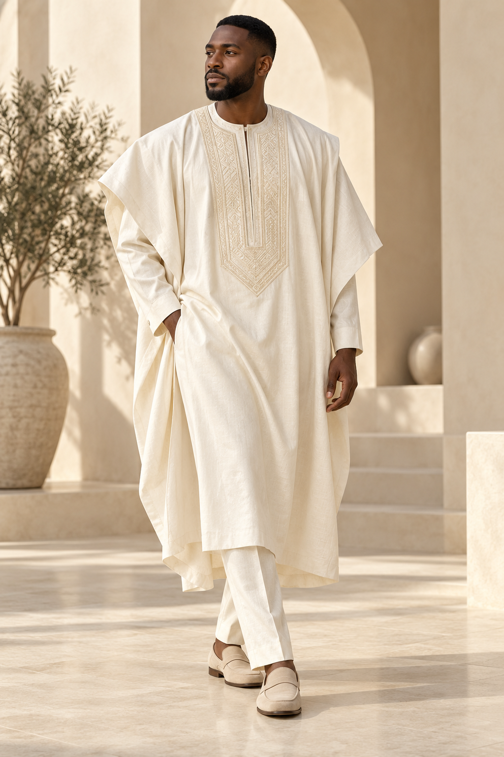 Inspiration collection Hommes — visuel IA