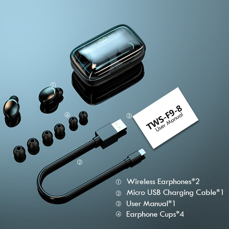 Hyropods Casque sans fil Bluetooth 5.0
