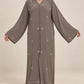 Abaya Rosée — Gris