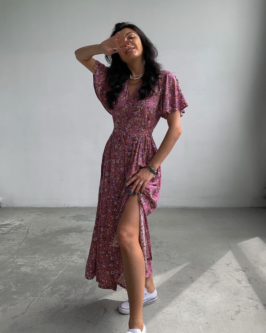 Robe femme été à lacets Style français
