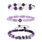 Ensemble de Bracelets en perles œil de tigre F/H