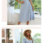 Robe été mi-longue à imprimé Floral