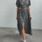 Robe femme été à lacets Style français