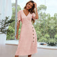 Robe été mi-longue à imprimé Floral