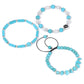 Ensemble de Bracelets en perles œil de tigre F/H